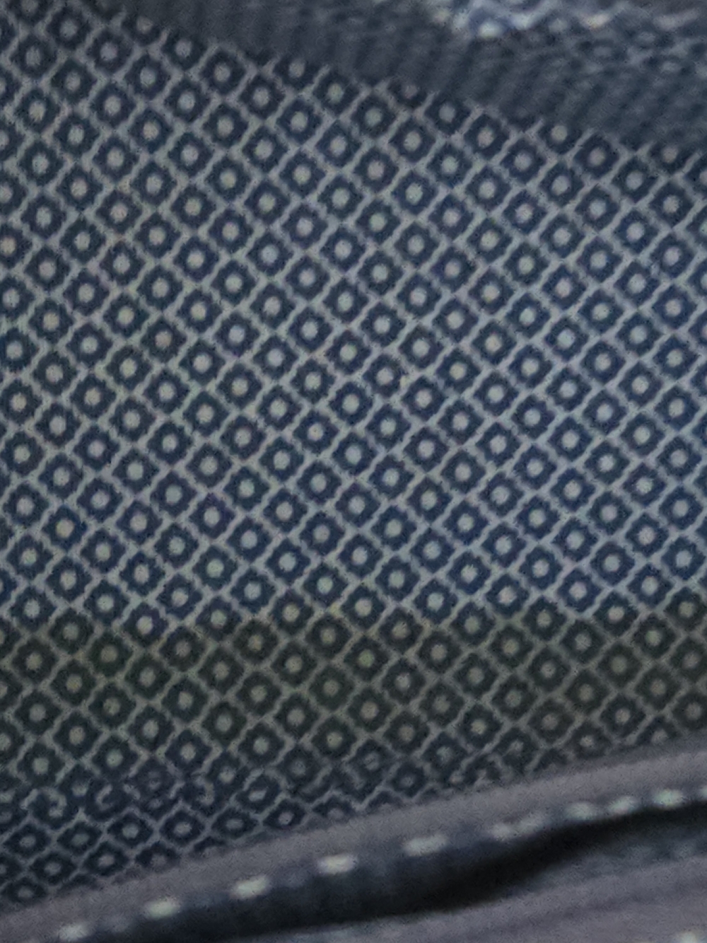 Brighton Blue and Tan Floral Burst Canvas Tote - Picture 10 of 13